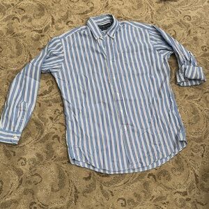 Blue Striped Men's Shirt